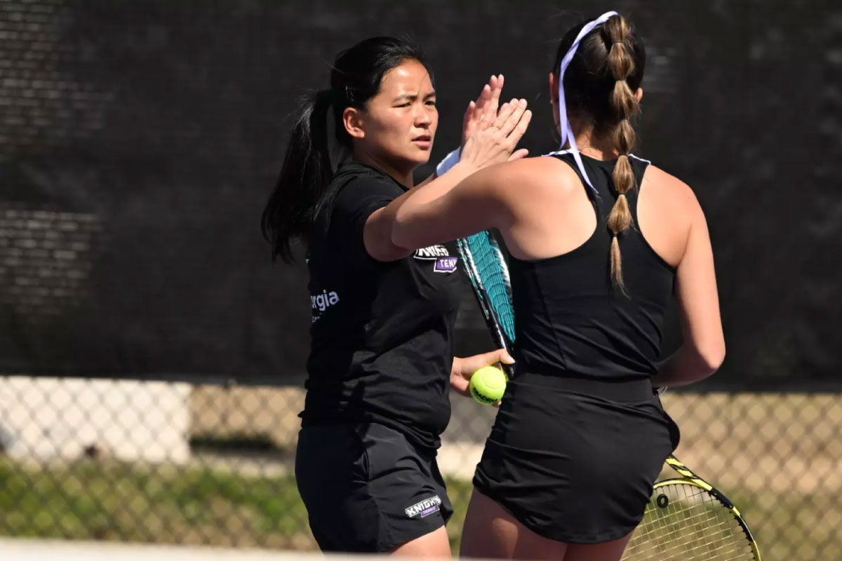 give to MGA womens tennis